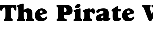 Font : GoudyHvyface-BT Custom Text : The Pirate Way Test your own text here Click to download or to view this font on a tshirt that can be custom printed in Bali