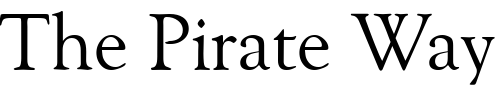 Font : GoudyOldStyleTwo-Regular Custom Text : The Pirate Way Test your own text here Click to download or to view this font on a tshirt that can be custom printed in Bali