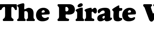 Font : GoudyOldStyleTwoHeavy-Regular Custom Text : The Pirate Way Test your own text here Click to download or to view this font on a tshirt that can be custom printed in Bali
