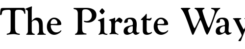 Font : GoudyRetrospectiveSSK-Bold Custom Text : The Pirate Way Test your own text here Click to download or to view this font on a tshirt that can be custom printed in Bali