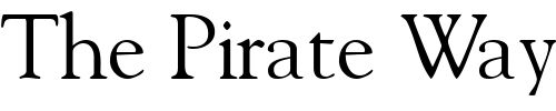Font : GoudySSK Custom Text : The Pirate Way Test your own text here Click to download or to view this font on a tshirt that can be custom printed in Bali