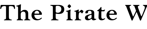 Font : GoudyWtcTMed Custom Text : The Pirate Way Test your own text here Click to download or to view this font on a tshirt that can be custom printed in Bali
