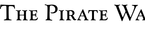 Font : Goudy_Becker_Catalogue_Caps Custom Text : The Pirate Way Test your own text here Click to download or to view this font on a tshirt that can be custom printed in Bali