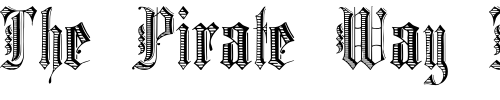 Font : Grafik-Text Custom Text : The Pirate Way Test your own text here Click to download or to view this font on a tshirt that can be custom printed in Bali