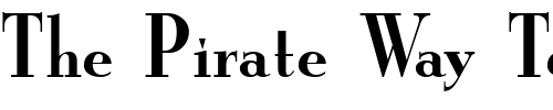 Font : GrailNewCondensed-Regular Custom Text : The Pirate Way Test your own text here Click to download or to view this font on a tshirt that can be custom printed in Bali