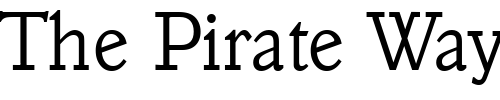 Font : Granada-Serial-ExtraLight-Regular Custom Text : The Pirate Way Test your own text here Click to download or to view this font on a tshirt that can be custom printed in Bali