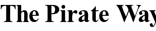 Font : GrecoRecutSSK-Bold Custom Text : The Pirate Way Test your own text here Click to download or to view this font on a tshirt that can be custom printed in Bali