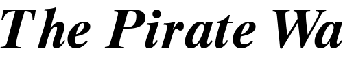 Font : GrecoTenOSSSK-BoldItalic Custom Text : The Pirate Way Test your own text here Click to download or to view this font on a tshirt that can be custom printed in Bali