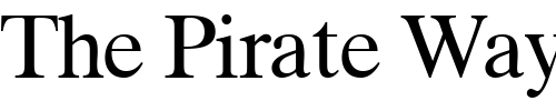 Font : GrecoTenSSK-Regular Custom Text : The Pirate Way Test your own text here Click to download or to view this font on a tshirt that can be custom printed in Bali