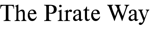 Font : GreekTimesSSK Custom Text : The Pirate Way Test your own text here Click to download or to view this font on a tshirt that can be custom printed in Bali