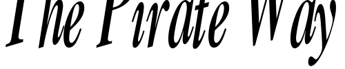 Font : Green-Regular-ttstd Custom Text : The Pirate Way Test your own text here Click to download or to view this font on a tshirt that can be custom printed in Bali