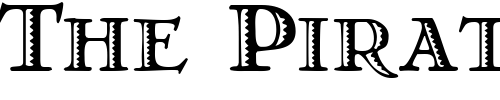 Font : GrekoDeco Custom Text : The Pirate Way Test your own text here Click to download or to view this font on a tshirt that can be custom printed in Bali