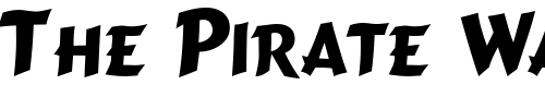 Font : GremlinCaps-Bold Custom Text : The Pirate Way Test your own text here Click to download or to view this font on a tshirt that can be custom printed in Bali