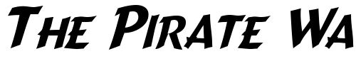 Font : GremlinCaps-Italic Custom Text : The Pirate Way Test your own text here Click to download or to view this font on a tshirt that can be custom printed in Bali