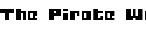 Font : Gubblebum-BlacknBlocky Custom Text : The Pirate Way Test your own text here Click to download or to view this font on a tshirt that can be custom printed in Bali