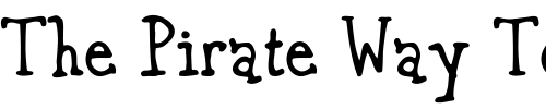 Font : Gurnsey20 Custom Text : The Pirate Way Test your own text here Click to download or to view this font on a tshirt that can be custom printed in Bali