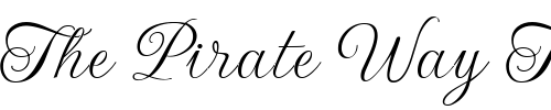 Font : Gwendolyn Custom Text : The Pirate Way Test your own text here Click to download or to view this font on a tshirt that can be custom printed in Bali