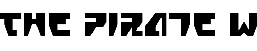 Font : Gyrfalcon-Condensed Custom Text : The Pirate Way Test your own text here Click to download or to view this font on a tshirt that can be custom printed in Bali