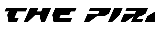 Font : Gyrfalcon-Expanded-Italic Custom Text : The Pirate Way Test your own text here Click to download or to view this font on a tshirt that can be custom printed in Bali