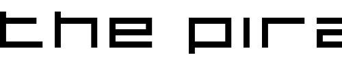 Font : HISCORE Custom Text : The Pirate Way Test your own text here Click to download or to view this font on a tshirt that can be custom printed in Bali