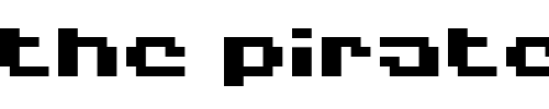 Font : HISKYFLIPPERLOWBOLD Custom Text : The Pirate Way Test your own text here Click to download or to view this font on a tshirt that can be custom printed in Bali