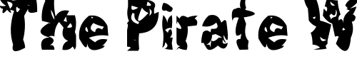 Font : Hacknslash Custom Text : The Pirate Way Test your own text here Click to download or to view this font on a tshirt that can be custom printed in Bali