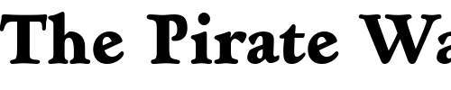 Font : Hadriano-CondensedExtraBold Custom Text : The Pirate Way Test your own text here Click to download or to view this font on a tshirt that can be custom printed in Bali