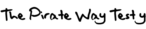 Font : Hallisey Custom Text : The Pirate Way Test your own text here Click to download or to view this font on a tshirt that can be custom printed in Bali