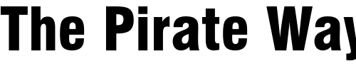 Font : HalvettBlackCond Custom Text : The Pirate Way Test your own text here Click to download or to view this font on a tshirt that can be custom printed in Bali