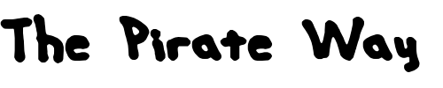 Font : Hand-Me-Down-S--BRK Custom Text : The Pirate Way Test your own text here Click to download or to view this font on a tshirt that can be custom printed in Bali