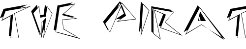 Font : Handle-1 Custom Text : The Pirate Way Test your own text here Click to download or to view this font on a tshirt that can be custom printed in Bali