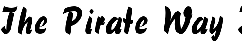 Font : Handybrush-Regular Custom Text : The Pirate Way Test your own text here Click to download or to view this font on a tshirt that can be custom printed in Bali