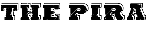 Font : Hangbord-DSG Custom Text : The Pirate Way Test your own text here Click to download or to view this font on a tshirt that can be custom printed in Bali
