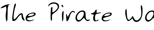 Font : HansonsHand Custom Text : The Pirate Way Test your own text here Click to download or to view this font on a tshirt that can be custom printed in Bali