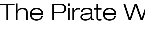 Font : Helvetica-Neue-LT-Com-43-Light-Extended Custom Text : The Pirate Way Test your own text here Click to download or to view this font on a tshirt that can be custom printed in Bali
