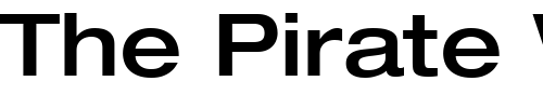 Font : Helvetica-Neue-LT-Com-63-Medium-Extended Custom Text : The Pirate Way Test your own text here Click to download or to view this font on a tshirt that can be custom printed in Bali