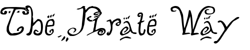 Font : Helzapoppin Custom Text : The Pirate Way Test your own text here Click to download or to view this font on a tshirt that can be custom printed in Bali