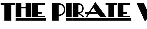 Font : HeraldSquare Custom Text : The Pirate Way Test your own text here Click to download or to view this font on a tshirt that can be custom printed in Bali