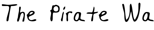 Font : HershelsHand-Regular Custom Text : The Pirate Way Test your own text here Click to download or to view this font on a tshirt that can be custom printed in Bali