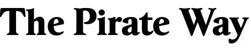 Font : HessOldStyleExtraBold Custom Text : The Pirate Way Test your own text here Click to download or to view this font on a tshirt that can be custom printed in Bali