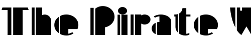 Font : High-Five-NF Custom Text : The Pirate Way Test your own text here Click to download or to view this font on a tshirt that can be custom printed in Bali