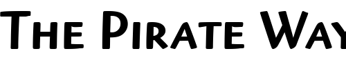 Font : Highlander-Md-SC-ITC-TT-Medium Custom Text : The Pirate Way Test your own text here Click to download or to view this font on a tshirt that can be custom printed in Bali