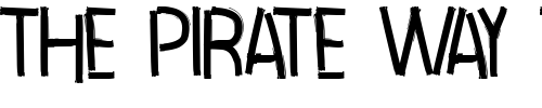 Font : Hip-Priest Custom Text : The Pirate Way Test your own text here Click to download or to view this font on a tshirt that can be custom printed in Bali