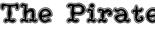 Font : HippityDippityInline Custom Text : The Pirate Way Test your own text here Click to download or to view this font on a tshirt that can be custom printed in Bali
