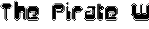 Font : HiroSharp-Outline Custom Text : The Pirate Way Test your own text here Click to download or to view this font on a tshirt that can be custom printed in Bali