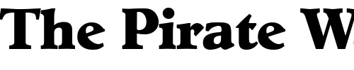 Font : Hoboken-Serial-ExtraBold-Regular Custom Text : The Pirate Way Test your own text here Click to download or to view this font on a tshirt that can be custom printed in Bali