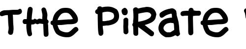 Font : Hog-Bold---HMK Custom Text : The Pirate Way Test your own text here Click to download or to view this font on a tshirt that can be custom printed in Bali