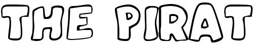 Font : Hollow2 Custom Text : The Pirate Way Test your own text here Click to download or to view this font on a tshirt that can be custom printed in Bali