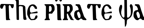 Font : Holy-Empire-Condensed Custom Text : The Pirate Way Test your own text here Click to download or to view this font on a tshirt that can be custom printed in Bali