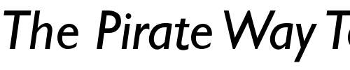 Font : Hopkins-Italic Custom Text : The Pirate Way Test your own text here Click to download or to view this font on a tshirt that can be custom printed in Bali